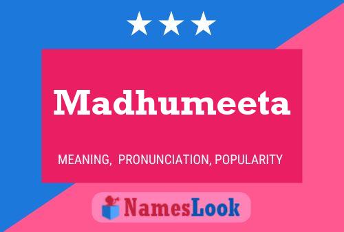 Madhumeeta பெயர் போஸ்டர்