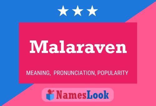 Malaraven பெயர் போஸ்டர்