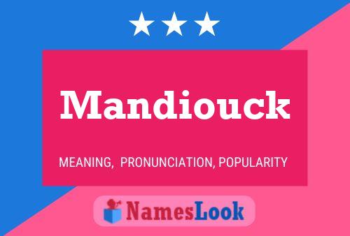 Mandiouck பெயர் போஸ்டர்