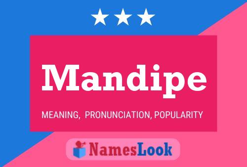 Mandipe பெயர் போஸ்டர்