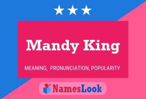 Mandy King பெயர் போஸ்டர்