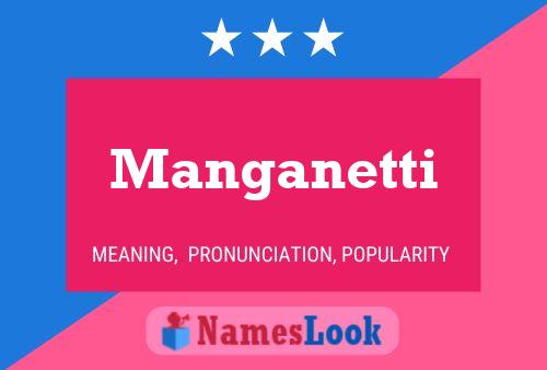 Manganetti பெயர் போஸ்டர்