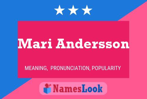 Mari Andersson பெயர் போஸ்டர்