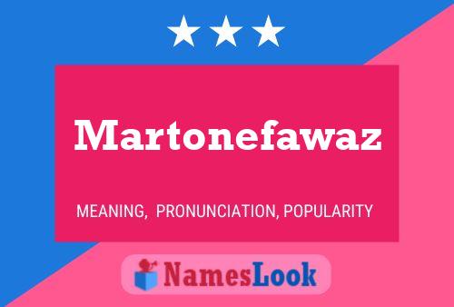 Martonefawaz பெயர் போஸ்டர்