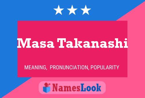 Masa Takanashi பெயர் போஸ்டர்