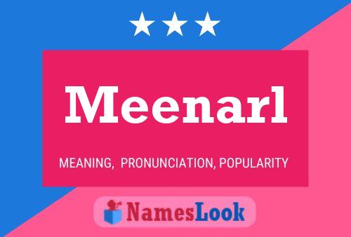 Meenarl பெயர் போஸ்டர்