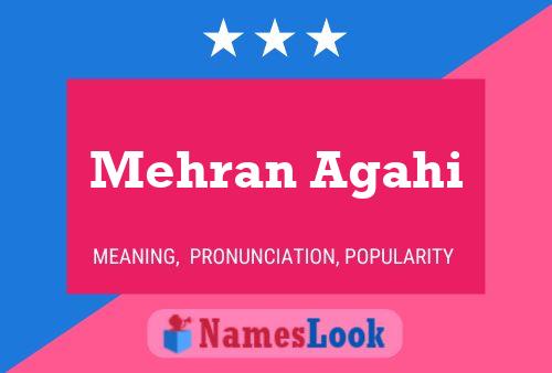 Mehran Agahi பெயர் போஸ்டர்