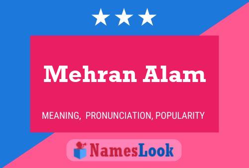 Mehran Alam பெயர் போஸ்டர்