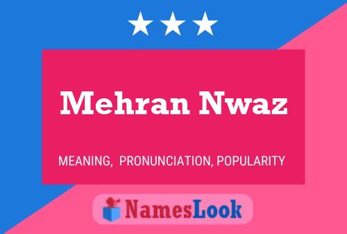 Mehran Nwaz பெயர் போஸ்டர்