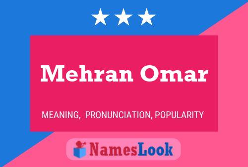 Mehran Omar பெயர் போஸ்டர்