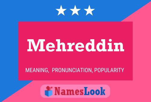 Mehreddin பெயர் போஸ்டர்