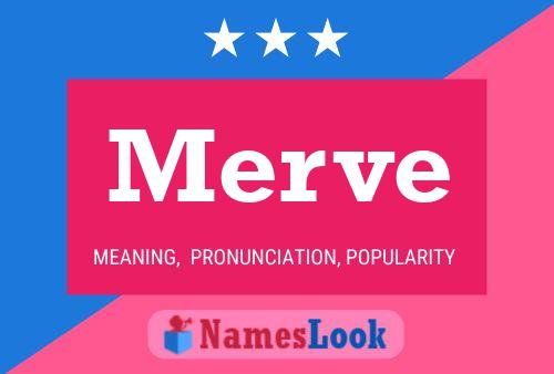 Merve பெயர் போஸ்டர்