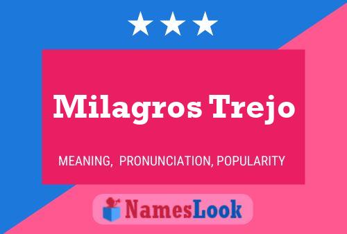 Milagros Trejo பெயர் போஸ்டர்