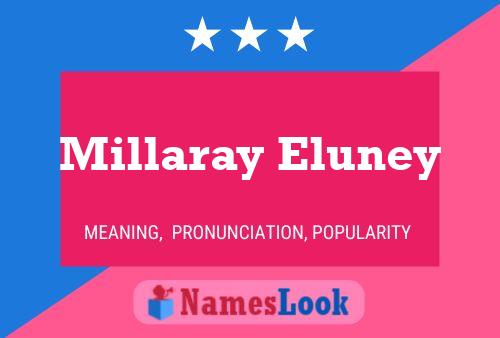 Millaray Eluney பெயர் போஸ்டர்