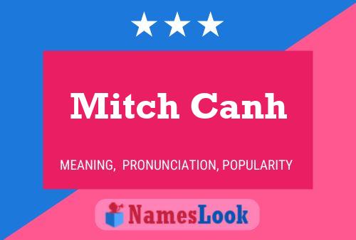 Mitch Canh பெயர் போஸ்டர்