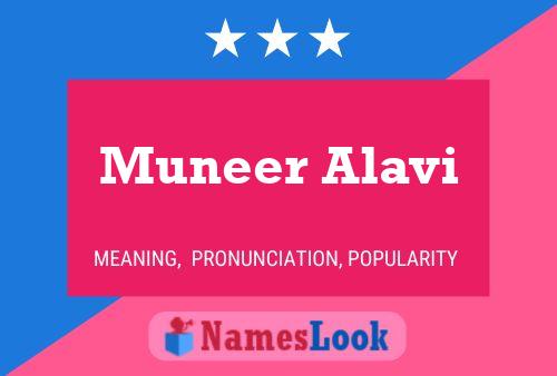 Muneer Alavi பெயர் போஸ்டர்