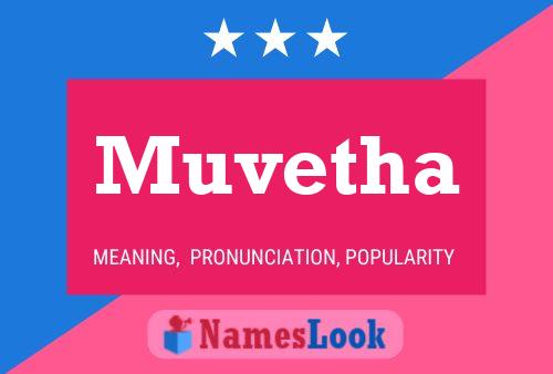 Muvetha பெயர் போஸ்டர்