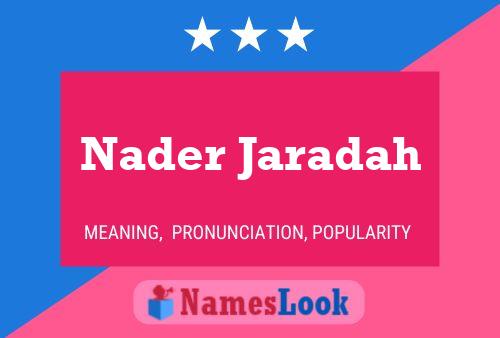 Nader Jaradah பெயர் போஸ்டர்