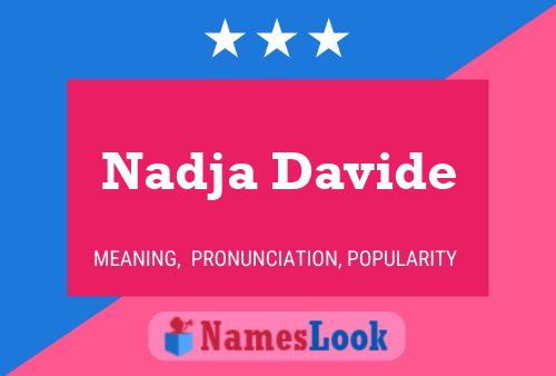 Nadja Davide பெயர் போஸ்டர்