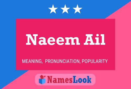 Naeem Ail பெயர் போஸ்டர்