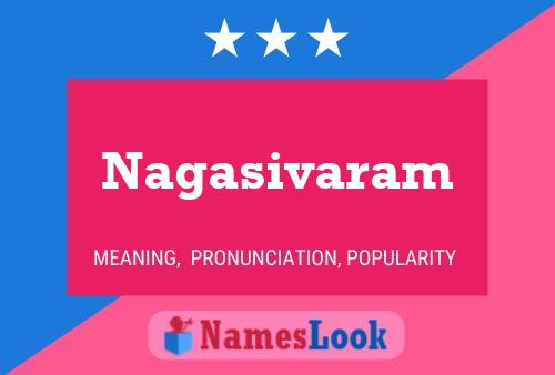 Nagasivaram பெயர் போஸ்டர்