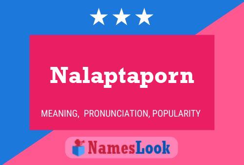 Nalaptaporn பெயர் போஸ்டர்