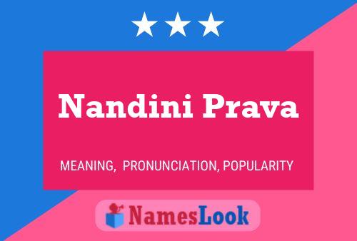 Nandini Prava பெயர் போஸ்டர்