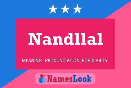 Nandllal பெயர் போஸ்டர்