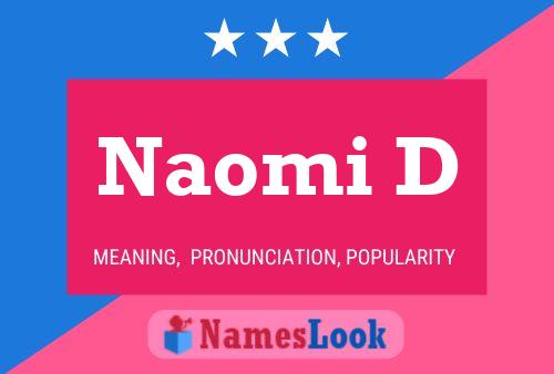 Naomi D பெயர் போஸ்டர்