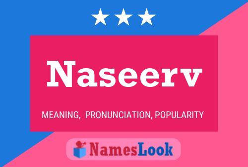 Naseerv பெயர் போஸ்டர்