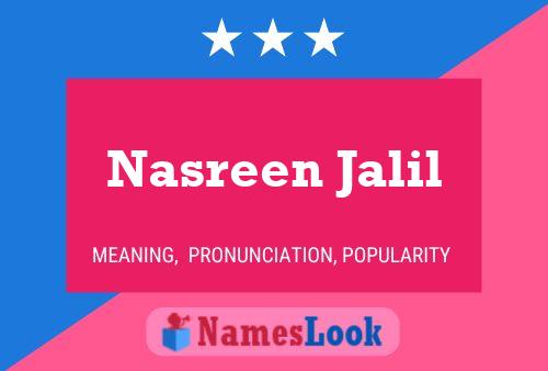 Nasreen Jalil பெயர் போஸ்டர்