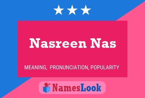 Nasreen Nas பெயர் போஸ்டர்