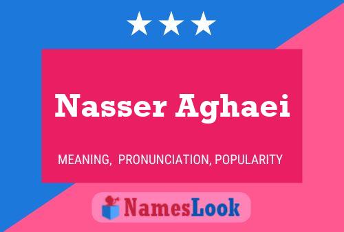 Nasser Aghaei பெயர் போஸ்டர்