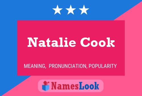 Natalie Cook பெயர் போஸ்டர்