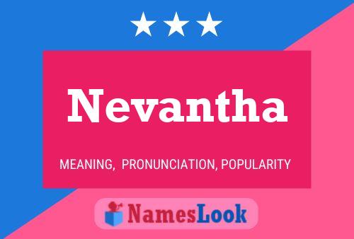 Nevantha பெயர் போஸ்டர்