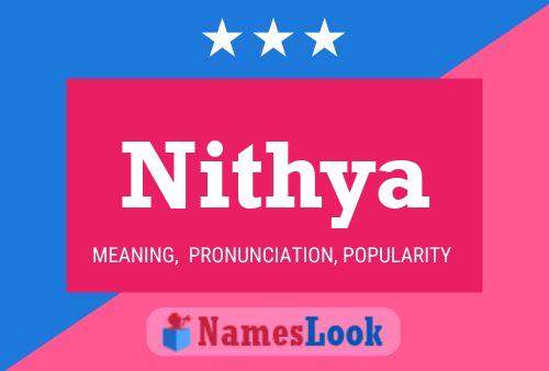 Nithya பெயர் போஸ்டர்