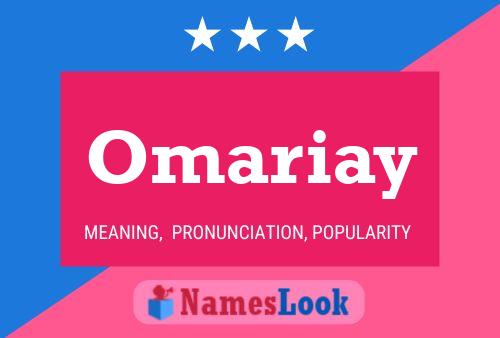 Omariay பெயர் போஸ்டர்