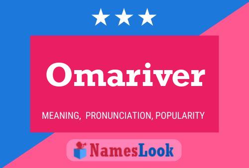 Omariver பெயர் போஸ்டர்