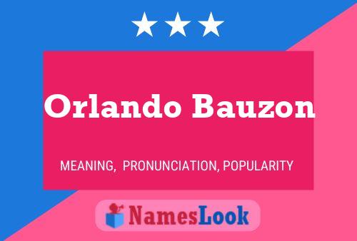 Orlando Bauzon பெயர் போஸ்டர்