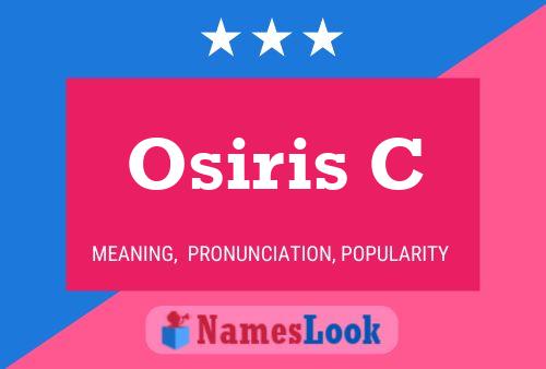 Osiris C பெயர் போஸ்டர்