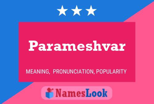 Parameshvar பெயர் போஸ்டர்