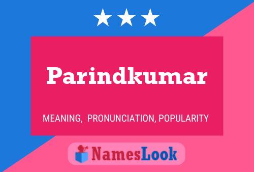 Parindkumar பெயர் போஸ்டர்