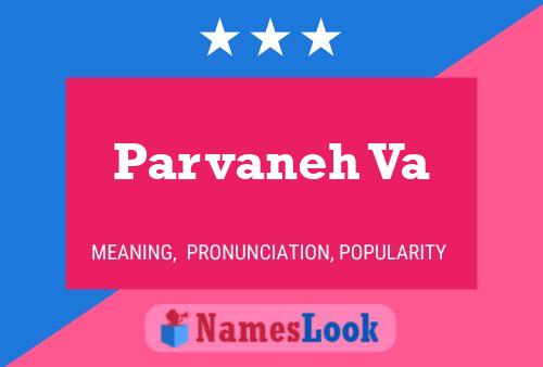 Parvaneh Va பெயர் போஸ்டர்