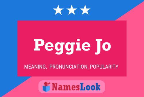 Peggie Jo பெயர் போஸ்டர்