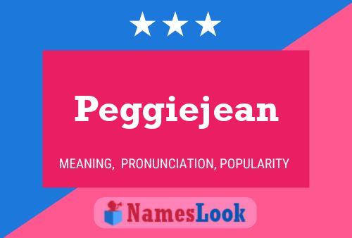 Peggiejean பெயர் போஸ்டர்