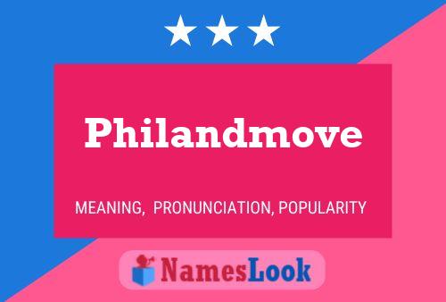 Philandmove பெயர் போஸ்டர்