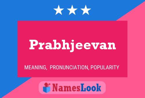 Prabhjeevan பெயர் போஸ்டர்