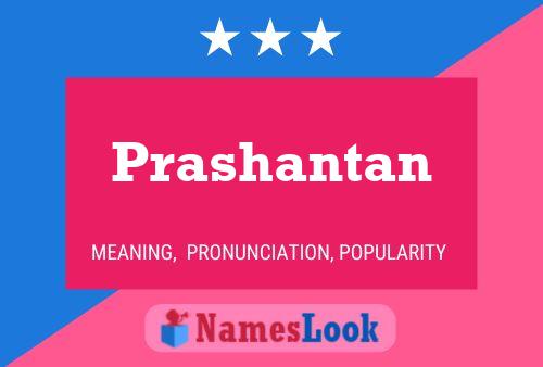 Prashantan பெயர் போஸ்டர்