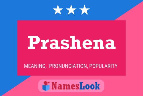 Prashena பெயர் போஸ்டர்