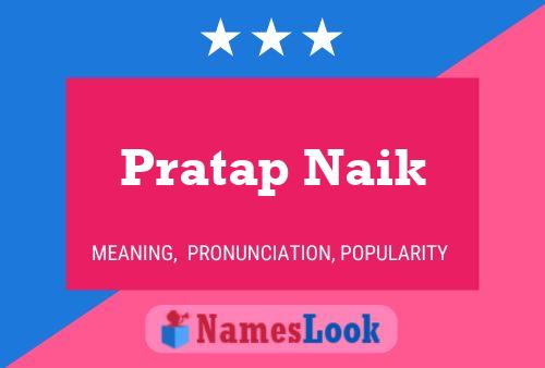 Pratap Naik பெயர் போஸ்டர்